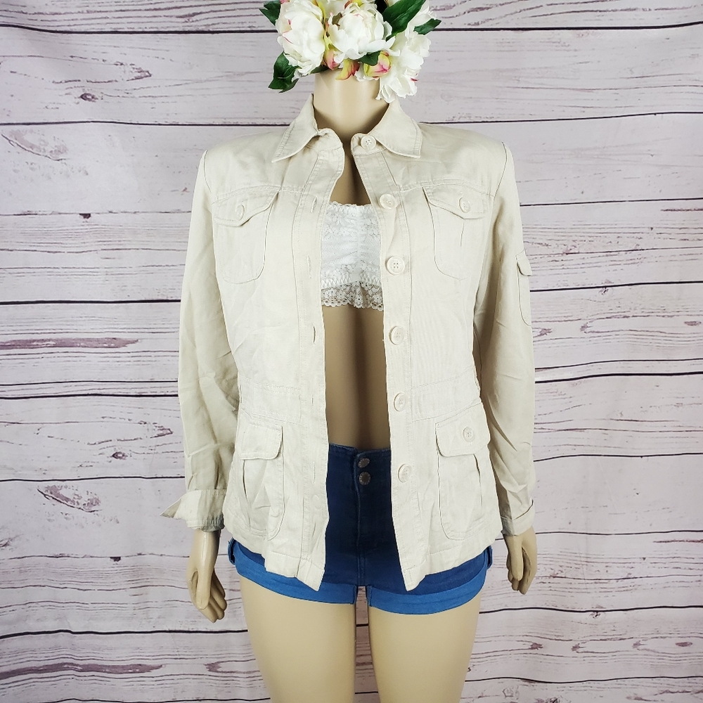 giacca small beige jacket - Picture 4 of 7